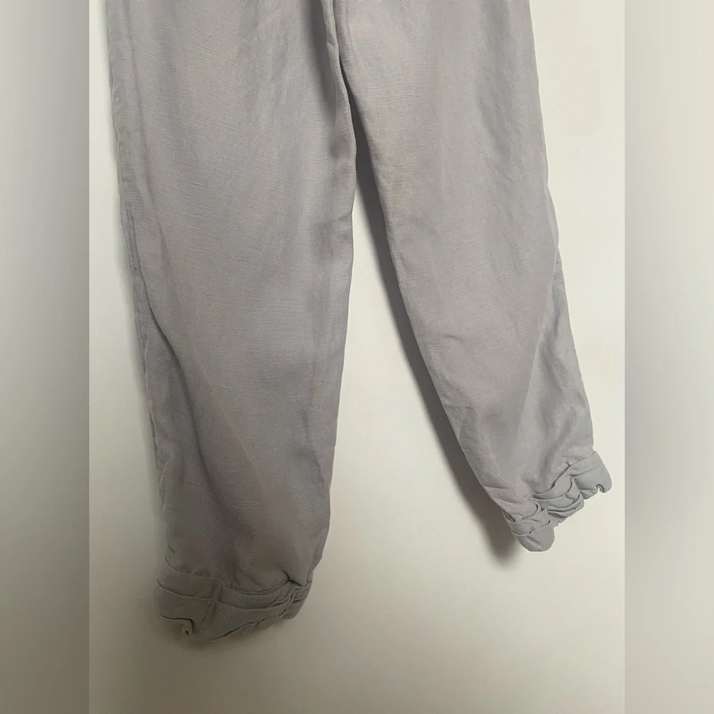 Wilfred Allant‎ Linen Grey Pants Drawstring Waist